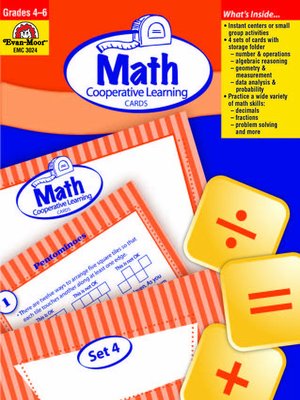 cover image of Math Activity Cards, Math Cooperative Learning Cards